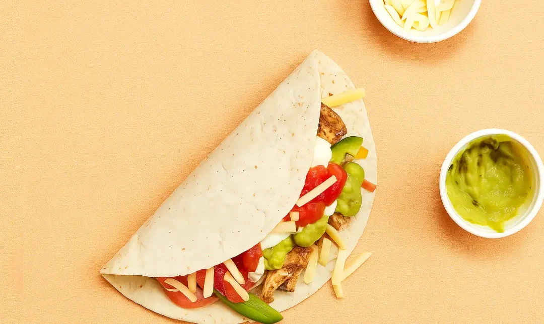 Loaded Chicken Fajita Wrap
