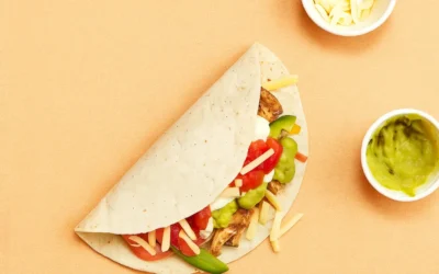 Loaded Chicken Fajita Wrap