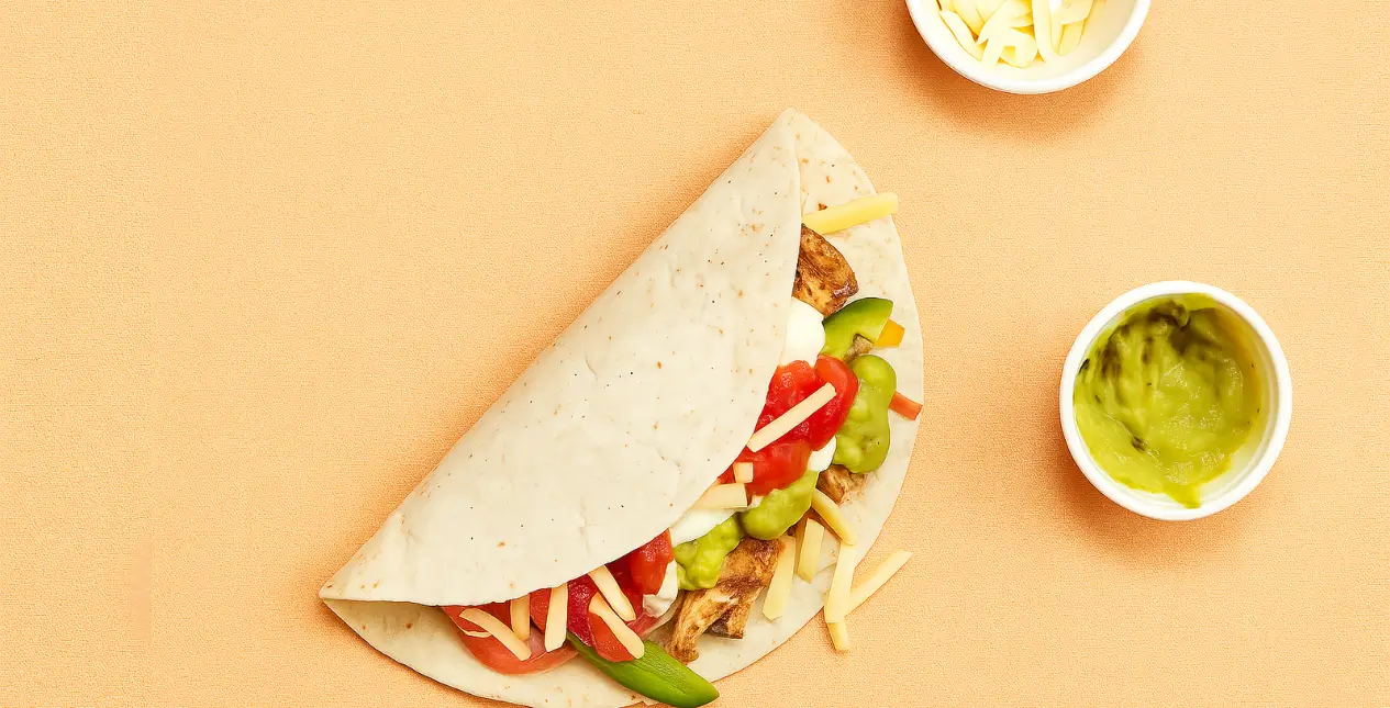 Loaded Chicken Fajita Wrap