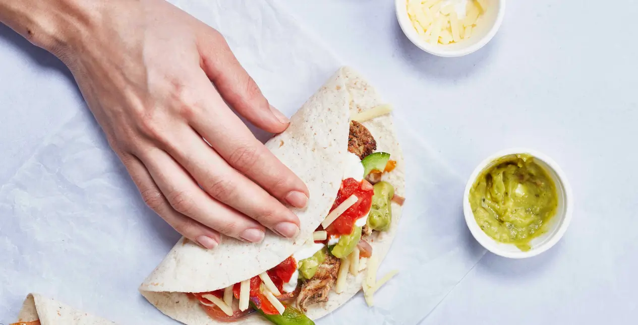 Loaded Chicken Fajita Wrap