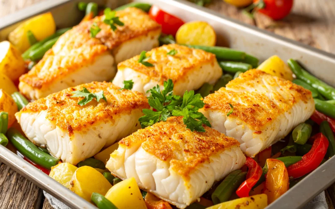 Lemon & Herb Fish Traybake