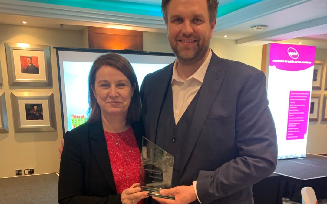 Steve Lowe wins APPG Award