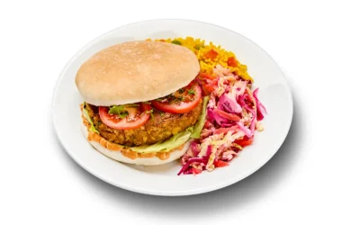 The Best Chickpea Burger