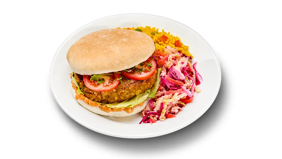 The Best Chickpea Burger